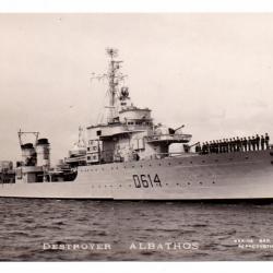 CPA - Marine Militaire - DESTROYER ALBATROS- N°1520