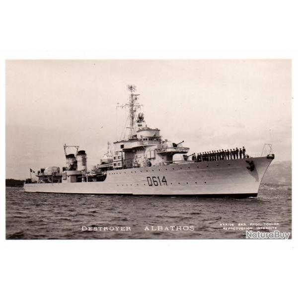 CPA - Marine Militaire - DESTROYER ALBATROS- N1520
