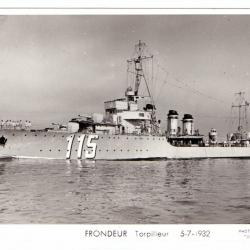 CPA - Marine Militaire - FRONDEUR TORPILLEUR 5-7-1932 - N°1522