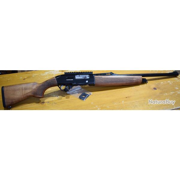 fusil semi auto manuchasse venator bois slug cal 12/76 canon 61cm, occasion