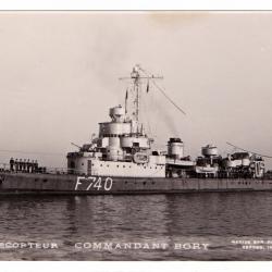 CPA - Marine Militaire -ESCORTEUR COMMANDANT BORY - N°1508
