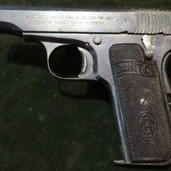 Pistolet Espagnol semi automatique "DANTON" calibre 7,65