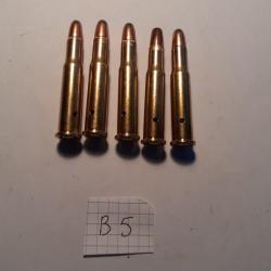 5  cartouches PPU  30-30 NEUTRALISEES