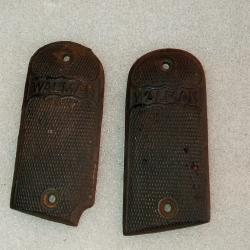 Plaquette pistolet Walman 7,65