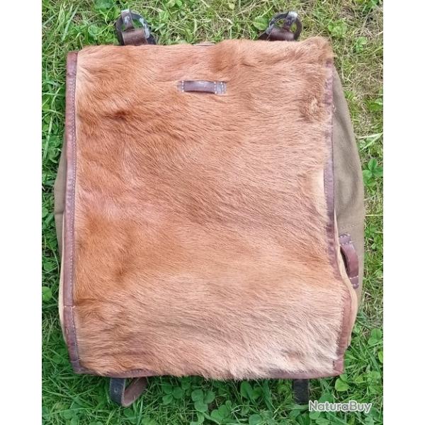 Sac a dos Allemand WW2 dat 1937, Tornister M1934 modif 1939 en l'tat a prix sympa