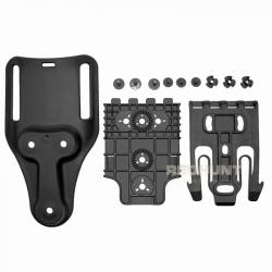 Dulholster-Holster de ceinture pour airsoft .-**short set BK LIVRAISON GRATUITE !!
