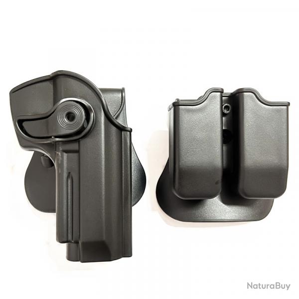 Etui de odorde Retrgissant de dfense de style IMI -**NOIR