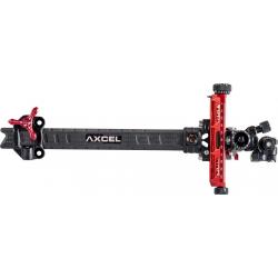 AXCEL - Viseur Compound Achieve XP Pro UHM Diamond Carbon 9" ROUGE DROITIER (RH)