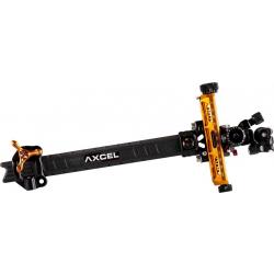 AXCEL - Viseur Compound Achieve XP Pro UHM Diamond Carbon 9" ORANGE DROITIER (RH)