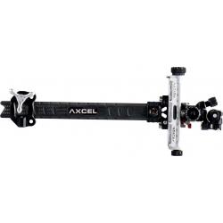 AXCEL - Viseur Compound Achieve XP Pro UHM Diamond Carbon 9" DROITIER (RH) ARGENT