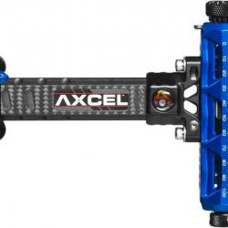 AXCEL - Viseur Compound Achieve XP Pro UHM Diamond Carbon 6" BLEU DROITIER (RH)