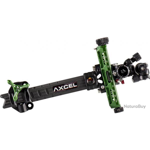 AXCEL - Viseur Compound Achieve XP Pro UHM Diamond Carbon 6" VERT DROITIER (RH)