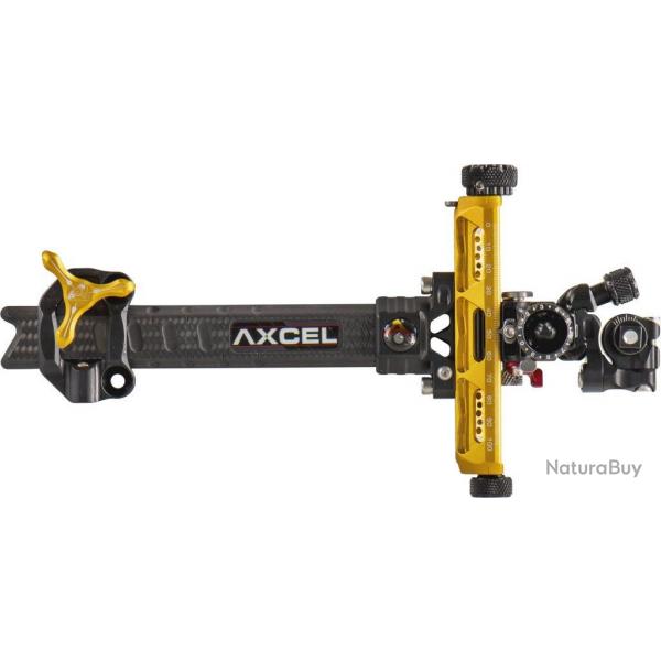 AXCEL - Viseur Compound Achieve XP Pro UHM Diamond Carbon 6" DROITIER (RH) GOLD