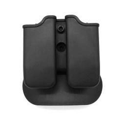 Double porte-inspirer universel 9mm .40 Mag-**BLACK LIVRAISON GRATUITE
