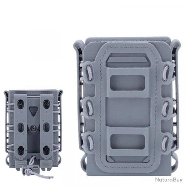 Pochette pour magazines tactiques Molle bote rglable -**Grey