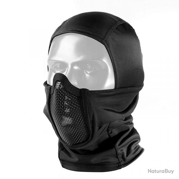 masque en maille demi-visage avec Protection des oreilles  -**BK Type 2 -- LIVRAISON GRATUITE !!!