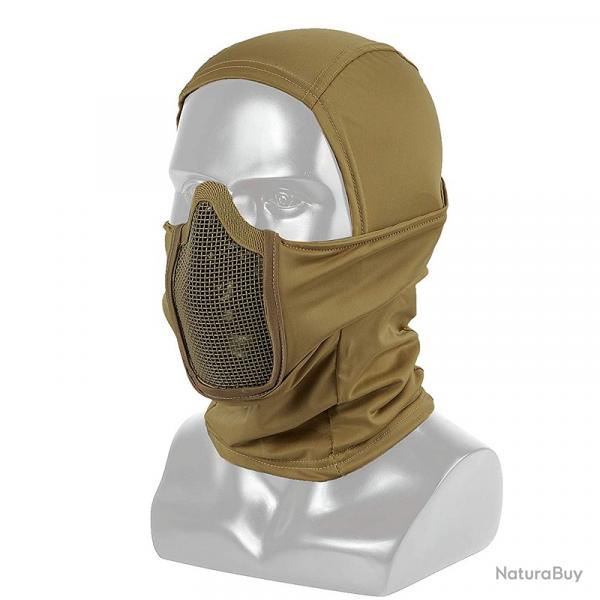 masque en maille demi-visage avec Protection des oreille-**TA Type 2