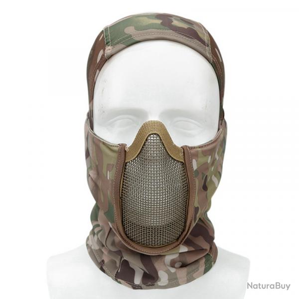 masque en maille demi-visage avec Protection des oreilles  -** CP Type 2-- LIVRAISON GRATUITE !!!