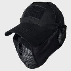 masque en maille demi-visage avec Protection des oreilles  -**BK Set- LIVRAISON GRATUITE !!!