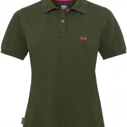 Polo femme Organic (Couleur: Vert, Taille: XL)