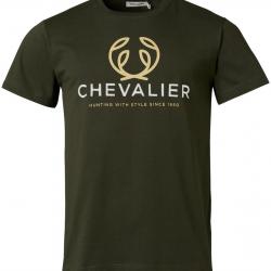 T shirt Logo Chevalier Couleur Vert
