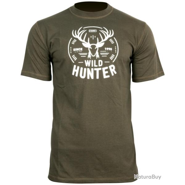 T shirt Wild Hunter Modle Cerf