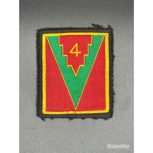 (61.001) Ecusson 4me Division d'Infanterie