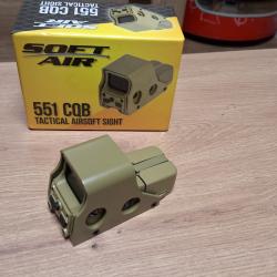 Red dot type eotech airsoft