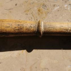 Ancien bourroir pousse bourre en bois pour calibre 16 rechargement