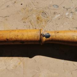 Ancien pousse bourre bourroir en bois calibre 16 pour rechargement ancien fusil
