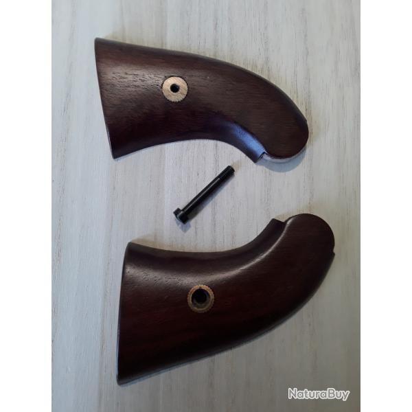 Plaquettes de Crosse Remington army calibre 44 Pietta neuves en noyer.