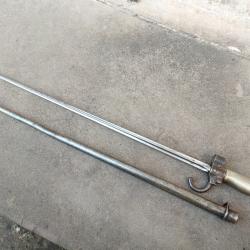 Baïonnette pour fusil Lebel 86 93 avec fourreau