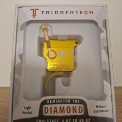 Détente / Trigger - Triggertech Diamond REM 700 two stages - PRO CURVE - GOLD EDITION - NEUF