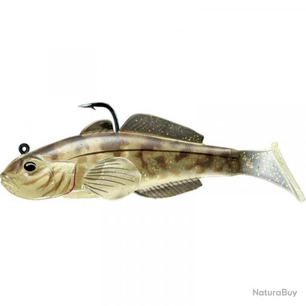 Leurre Souple Live Target Goby Paddle Tail 9cm 21g 9cm par 3 Natural