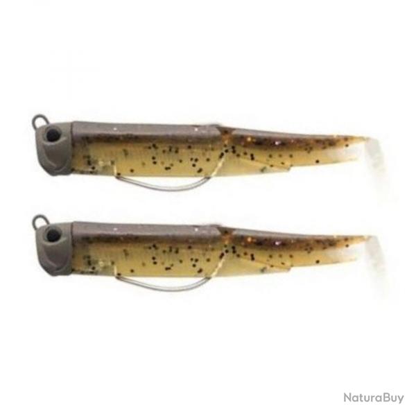 Double Combo Fiiish Black Minnow Pug n3 - 12cm 12cm 16g Chocolate Goby