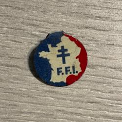 un insigne français f.f.i ww2