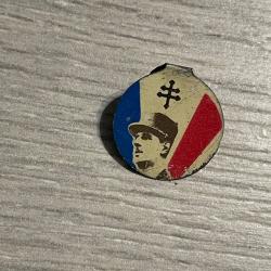 un insigne français général de gaules ww2