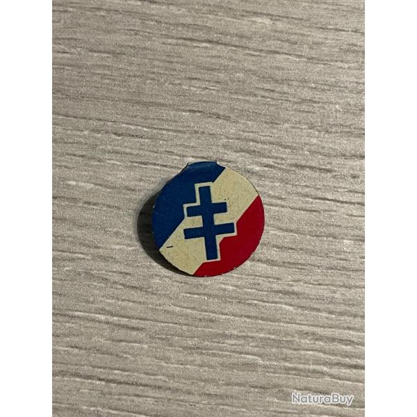 insigne franais ffi avec la croix de lorraine
