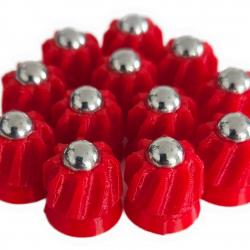 Slugs rouge bille acier 6mm pour HDR 50 T4E Umarex x12 HDR50