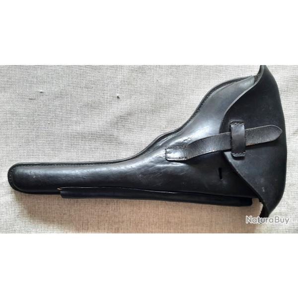 HOLSTER CUIR P08 ARTILLERIE 1916