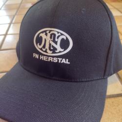 Casquette FN Herstal noir neuf