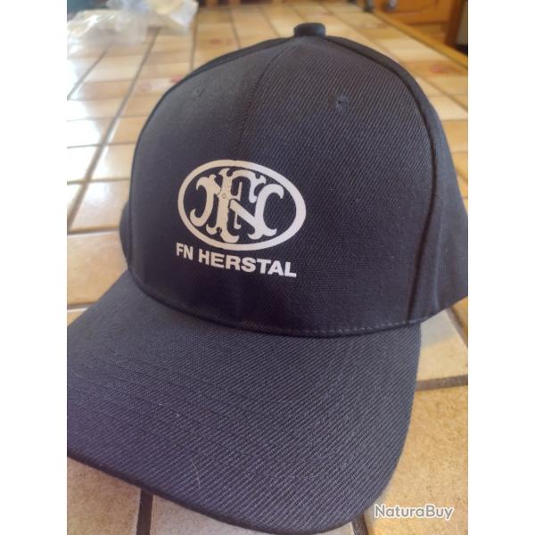 Casquette FN Herstal noir neuf