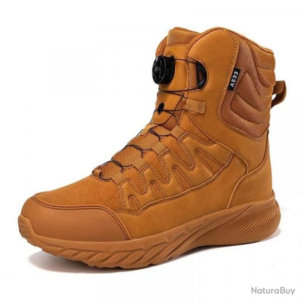 Bottes Tactikon MK-IV QFG boucle rotative - Marron / 45