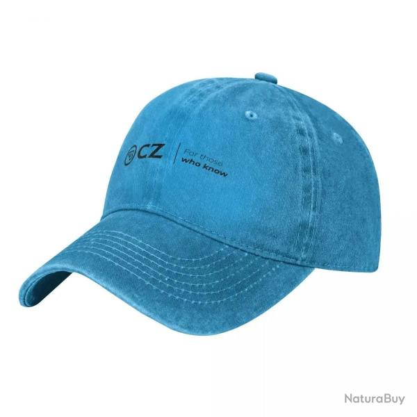 Casquette CZ Firearms - Bleu / Unique