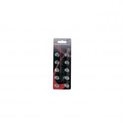 PILES 1.5V AG13 LR44 PACK DE 10 PCS "ASG"