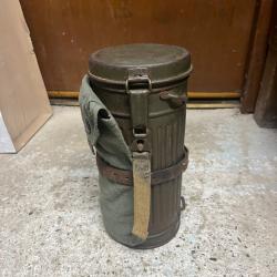 Masque à gaz allemand complet ww2