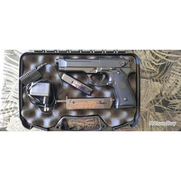 Pistolet Airsoft lectrique AEP Saigo CM126