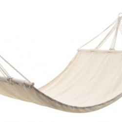 Hamac crème en coton et polyester 210 x 150 cm - Détente estivale à deux