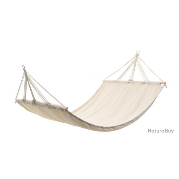 Hamac crme en coton et polyester 210 x 150 cm - Dtente estivale  deux