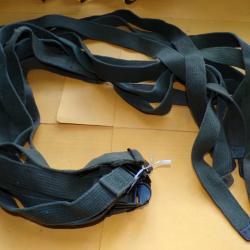 ARMEE AMERICAINE U.S : SANGLE KAKI EN TISSU DE L'ARMEE AMERICAINE EN LOT DE 10 PIECES EN BON ETAT AV